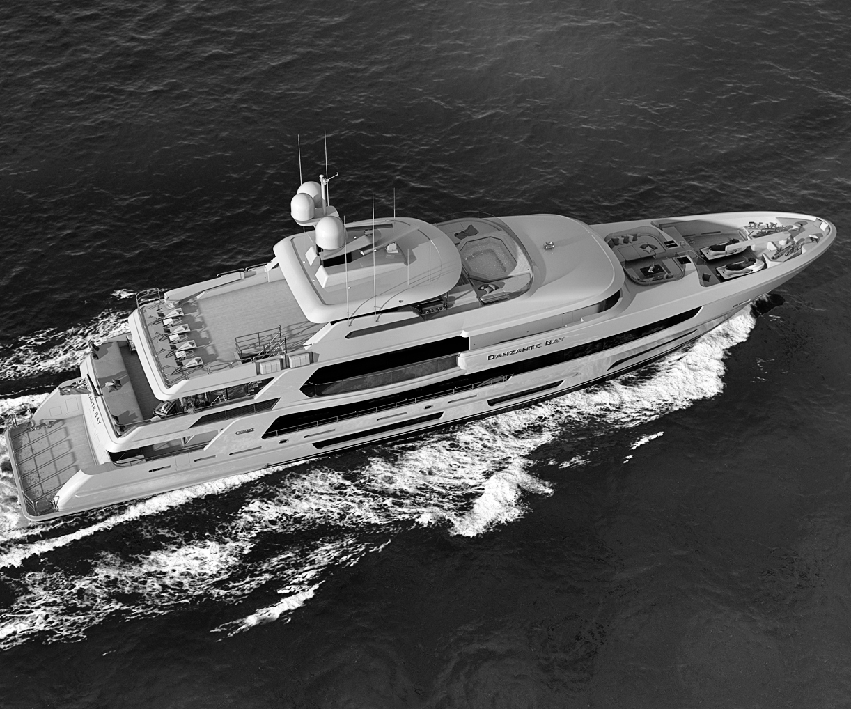 Crescent Builds Largest Yacht in Canada